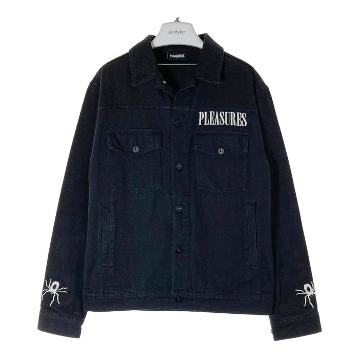 PLEASURES プレジャーズ WEB DENIM JACKET ウェブデニム