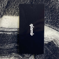 glamb グラム Simons border CS シモンズボーダーカットソー パイル地 ホワイト ブラック GB17SM/CS20 Size 4 瑞穂店