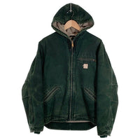 00's CARHARTT カーハート DUCK ACTIVE JACKET 裏ボア ダック アクティブジャケット グリーン J141 SPC Size Medium Regular 福生店