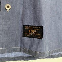 WTAPS ダブルタップス 16SS VATOS S/S SHIRT シャンブレーシャツ 半袖 ブルー 161LTDT-SHM06 Size M 福生店