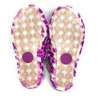 UGG アグ 1117153 Fluff Yeah Slide Leopard フラッフ イヤー スライド レオパード サンダル パープル size25cm 瑞穂店