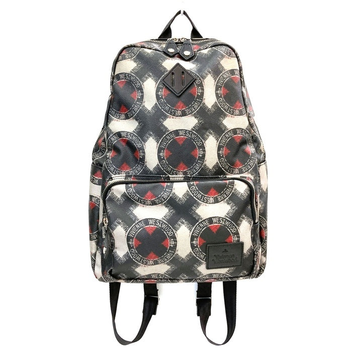 Vivienne Westwood ヴィヴィアンウエストウッド 総柄ロゴ バックパック
