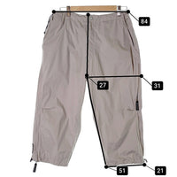 00's NIKE ナイキ クロップドパンツ グレー ポリエステル Size 32 福生店