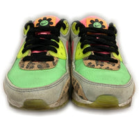NIKE ナイキ AIR MAX 90LX Denim Leopard Print スニーカー ライムグリーン CW3499-300 Size23.5cm 瑞穂店