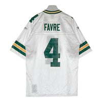 Reebok リーボック NFL Green Bay Packers グリーンベイ・パッカーズ 4 FAVRE ユニフォーム ホワイト sizeM 瑞穂店