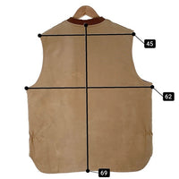80's Carhartt カーハート Duck Vest ダックベスト 中綿 ブラウンダック Size XL 福生店
