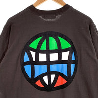 Diaspora Skateboards ディアスポラ スケートボード プリントTシャツ チャコールグレー Size L 福生店