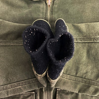 Carhartt カーハート JQ264 80's USA製 A-2タイプ ボンバージャケット モスグリーン sizeL 瑞穂店