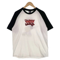 WIND AND SEA ウィンダンシー UmJammer Lammy WDS raglan TEE ウンジャマラミー ラグランスリーブTシャツ ブラック 刺繡プリント WDS-UJL-02 Size L 福生店