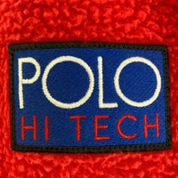 POLO RALPH LAUREN ポロ ラルフローレン HI TECH 復刻 フリースパーカー レッド sizeXL 瑞穂店