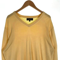 Brooks Brothers ブルックスブラザーズ シルクコットン Vネック ニットセーター イエロー Size L 福生店