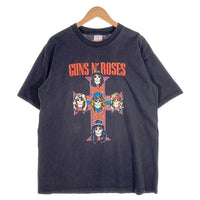 00's~ GUNS N ROSES ガンズアンドローゼズ APPETITE FOR DESTRUCTION プリントTシャツ ブラック All Sport メキシコ製 Size XL 福生店