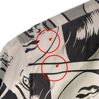 SUPREME シュプリーム 17SS THRASHER スラッシャー Boyfrend S/S Shirt ボーイフレンド ショートスリーブシャツ 半袖 モノクロ Size M 福生店