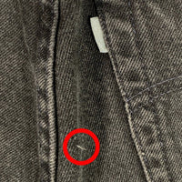 90's Levi's silver tab リーバイス シルバータブ LOOSE ルーズ ブラックデニムショートパンツ USA製 Size 34 福生店