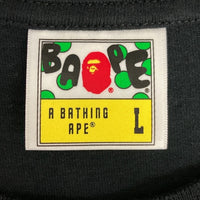 A BATHING APE アベイシングエイプ BABY MILO Tシャツ ブラック sizeL 瑞穂店