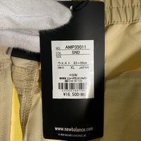 new balance ニューバランス TRAINING PANTS トレーニングパンツ サンド AMP35011 Size XL 福生店