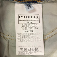 D&G DOLCE&GABBANA ドルチェアンドガッバーナー ダメージ加工 デニム フリルスカート インディゴ size38 瑞穂店