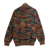 MISSONI SPORT ミッソーニ スポーツ ウール アクリル モックネック セーター マルチカラー イタリア製 Size M 福生店