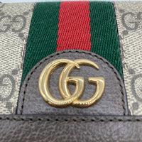 Gucci グッチ オフィディア GGスプリーム 二つ折り財布 ウォレット 323155 0416 ブラウン 瑞穂店