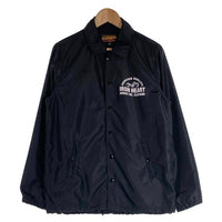 IRONHEART アイアンハート 20th ナイロンコーチジャケット プリント ブラック IHJ-117 Size S 福生店