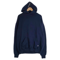 RUSSELL ATHLETIC ラッセルアスレチック プルオーバー フーディー パーカー ネイビー メキシコ製 Size XL 福生店