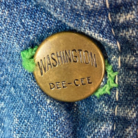 WASHINGTON DEE CEE ワシントンディーシー 60's USA製 デニム オーバーオール ライトインディゴ size- 瑞穂店