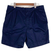 BEAMS+ ビームスプラス ツイル ワイドショーツ ショートパンツ ネイビー 11-25-1742-874 Size XL 福生店