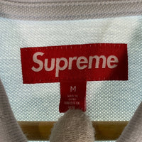 SUPREME シュプリーム 25SS Cursive Polo カーシブポロシャツ 鹿の子 ライトブルー Size M 福生店