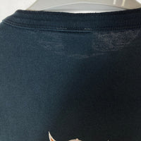 Harley-Davidson ハーレーダビッドソン USA製 ANVIL製 シングルステッチ COPENHAGEN DENMARK ヘンリーネックTシャツ ブラック sizeXL 瑞穂店