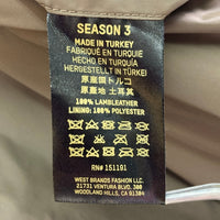 YEEZY イージー SEASON3 オーバーサイズドロングレザーコート カーキ sizeM 瑞穂店