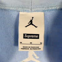 Supreme シュプリーム JORDAN BRAND ジョーダンブランド 26SS Hooded Sweatshirt ジップアップ フーディー パーカー ライトブルー IR6459-441 Size L 福生店