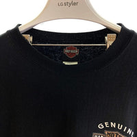 HARLEY DAVIDSON ハーレーダビッドソン スウェット トレーナー プリント ブラック Size L 瑞穂店