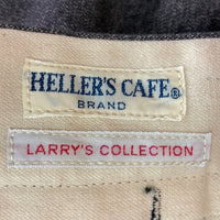 WAREHOUSE ウエアハウス HELLER'S CAFE ヘラーズカフェ LARRY'S COLLECTION ボタンフライ ワークトラウザー グレー size36 瑞穂店