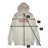 CAPTAINS HELM キャプテンズヘルム 21SS DON’T BE FOOLED HOODIE プリント プルオーバースウェットパーカー ホワイト Size XL 福生店