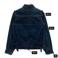 HEAD LIGHT ヘッドライト BEAMS BOY ビームスボーイ デニムジャケット インディゴ レディース Size XS-S 相当 瑞穂店