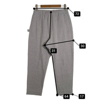 RELAX FIT リラックスフィット BLANKET ペインター スウェットパンツ 裏起毛 グレー ホワイト Size F 福生店
