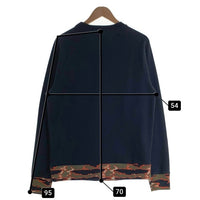 BILLIONAIRE BOYS CLUB ビリオネアボーイズクラブ スウェット クルーネックトレーナー イージーパンツ セットアップ ネイビー Size M 福生店