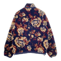 KITH NYC キス ニューヨーク ボアフリースジャケット ジップアップ ネイビー Size S 福生店