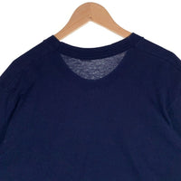 80's FRUIT OF THE LOOM フルーツオブザルーム 半袖 ポケット Tシャツ ネイビー USA製 Size XL (46-48) 福生店