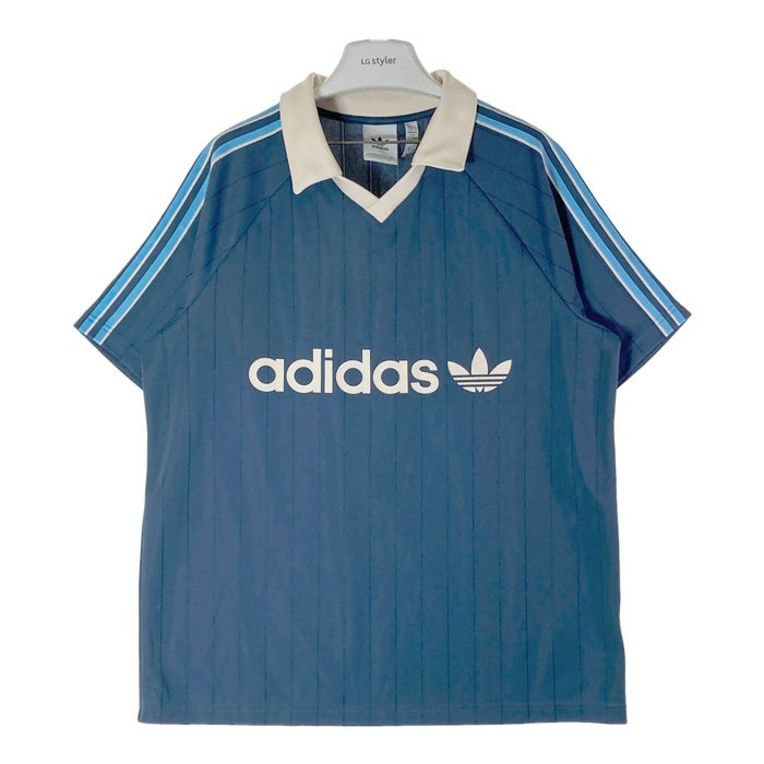 Y*a様 ADIDAS ゲームシャツ IUO199 ブルー ストライプ Y*a様 ADIDAS ゲームシャツ IUO199 ブルー ストライプ - メルカリ