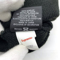 SUPREME シュプリーム 22AW New Era ニューエラ Box Logo Beanie ボックスロゴビーニーキャップ ブラック アクリル 福生店