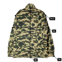A BATHING APE アベイシングエイプ 初期 M65 BAPE 1st CAMO スウェット素材 フィールドジャケット カモフラ sizeL 瑞穂店