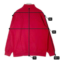 Supreme シュプリーム 19SS Forever Half Zip Sweatshirt ハーフジップ スウェットトレーナー レッド sizeL 瑞穂店