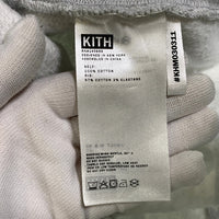 KITH キス クルーネックスウェットトレーナー ワッペン 前V アッシュグレー Size XL 福生店