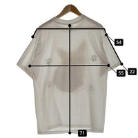 Yorkshire Terrier ヨークシャーテリア プリントTシャツ ホワイト アニマル Size L 福生店