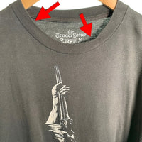 TENDERLOIN テンダーロイン ショットガン ロゴプリント 半袖 Tシャツ ブラック Size L 福生店