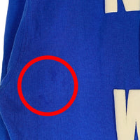 WIND AND SEA ウィンダンシー NBA New York Knicks ニューヨークニックス タートルネック ロングスリーブTシャツ ブルー Size L 福生店