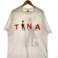 00's TINA TURNER ティナ・ターナー Twenty Four Seven Tour プリントTシャツ ホワイト anvil Size XL 福生店