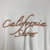 00's California Show カリフォルニアショー プリントTシャツ ホワイト ミュージシャン Size XL 福生店