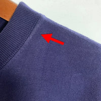 STANDARD CALIFORNIA スタンダードカリフォルニア ヘビーウェイト シールドロゴプリント ポケットTシャツ ネイビー Size XL 福生店